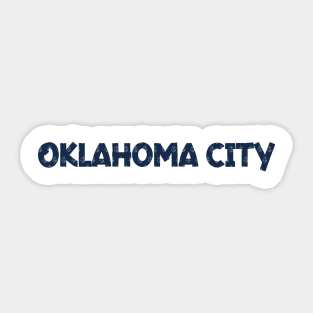 Oklahoma City Sticker